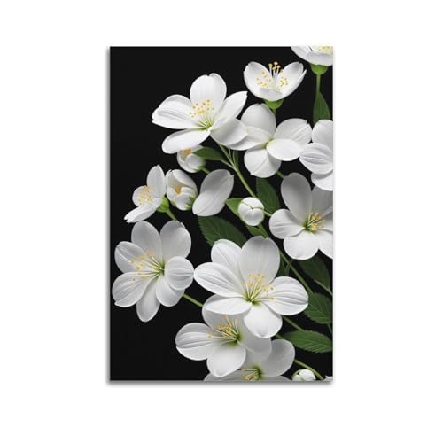 Bouquet de fleurs blanches ZHOUKEG cadeau idéal pendaison de crémaillère
