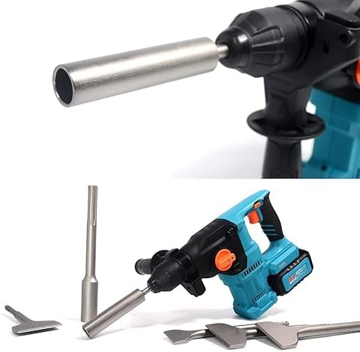 TovxTuke SDS-Plus Ground Rod Driver for 5/8” & 3/4” Ground Rods Great for All SDS Plus Hammer Drills Steel