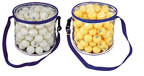 ND Sports Training Table Tennis Balls 1 Star Ping Pong Training Competition PACK OF 100 (Orange 100 Balls)