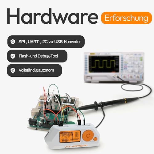 Flipper Zero Starter Full Set | Flipper Zero | WiFi-Board | Silikonhülle | 64GB Speicherkarte | USB-Kartenleser