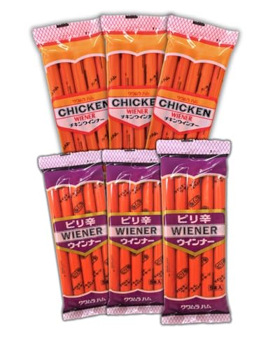 クワムラハム 国産 チキンウインナー・ピリ辛ウインナーセット (6袋 840g) ヘルシー おつまみ 高タンパク質 プロテイン おやつ 大容量 国産