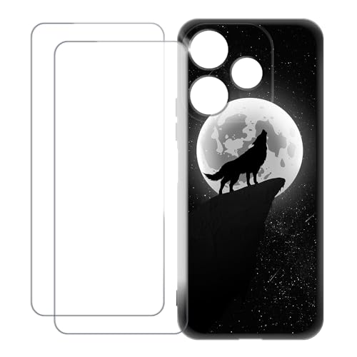 UOGNADGD Xiaomi Redmi Note 13R 5G China �Ƃ̌݊������� �J�X�^���J���t���P�[�X�{�����K���X�ی�t�B����2���t�� ? �Ռ��z�������h�~ (�T 4)