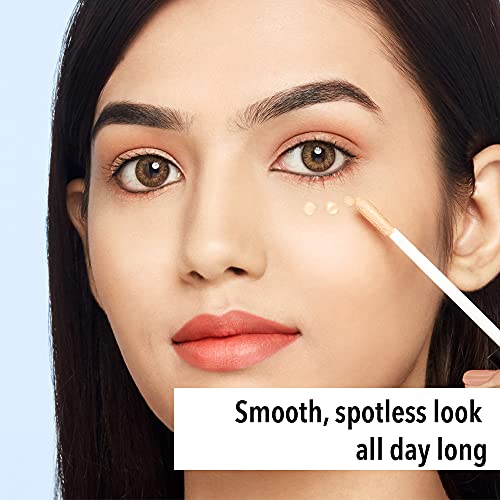 Image of Blue Heaven Flawless Matte Liquid Full Coverage Cream Concealer For Normal Skin, 101, Vanilla, 17Ml (Pack Of 2), 2 Count