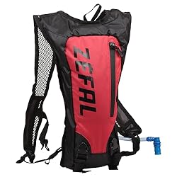 ZEFAL Mochila Z Hydro Race Negro/Rojo: El Z Hydro Race es la bolsa de hidratación ideal para tus salidas cortas, ya que su bolsillo con cremallera te permite llevar lo esencial. Garantía sin BPA, hecha de PEVA, la bolsa de agua de 1,5 litros es fácil de llenar, limpiar y transportar graci...