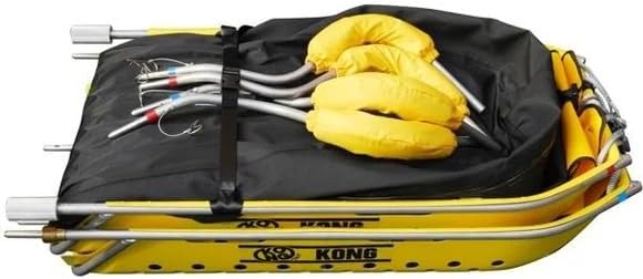 Kong Italy 911 Canyon Bag, Professional Rescue and Canyoneering Gear Bag Developed with CNSAS, Heavy-Duty Waterproof PVC Construction, and High-Capacity Design, Made in Italy