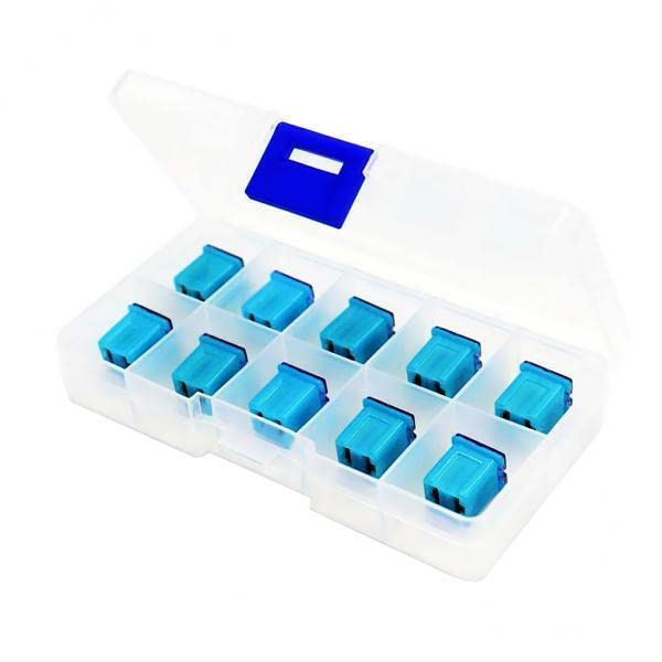THE STYLE SUTRA 2x 10pcs Car Auto F2822-Z Standard Female Push In Cartridge Fuses 20AMP 32V | Parts & Accessories | Car Electronics | Installation Products-picture-17