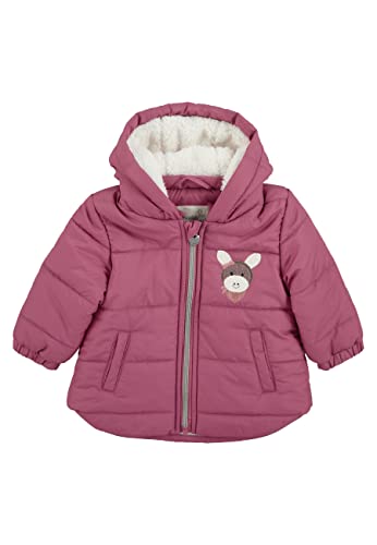 Sterntaler Baby - Mädchen Baby Jacke Outdoor Babyjacke Esel Emmi, Rosa, 86