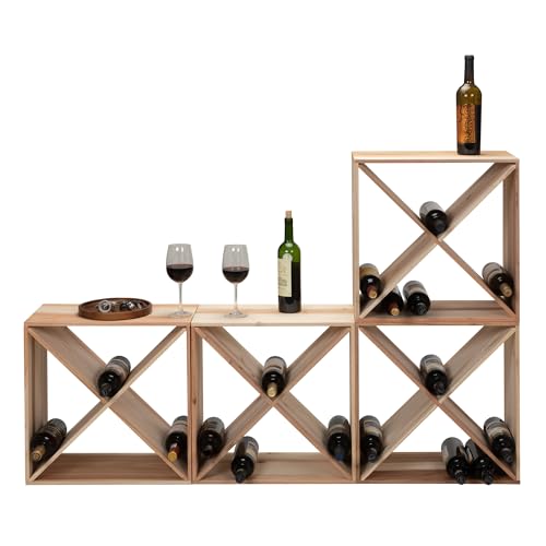 Soporte para botellas de vino modular 24 botellas GOWE miniatura 2