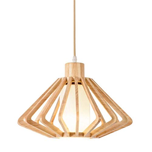 Lustre en bois moderne pour corriger le manque de luminosité du salon