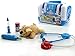 Set da Gioco Veterinario esamina Visita e Cura Gli Animali Valigetta Trasportino Giocattolo con Cane Peluche ed Accessori Dottore.