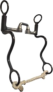 Dutton Bits Square Low Port Smooth Bar 3 Piece Correction Calvary Shank Equine Bit