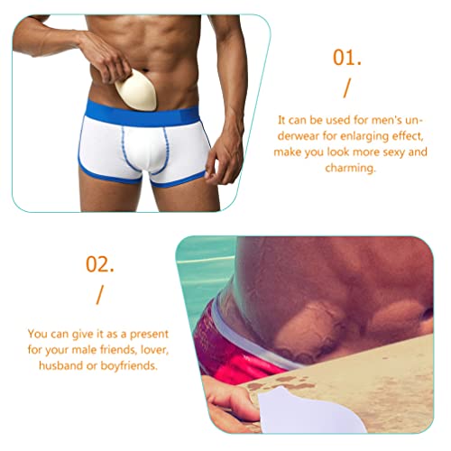 VALICLUD Pad for Men - Sponge Swim Briefs Cushion Cups for Enhanced Protection and Comfort in Swimming and Assorted Color Pads4