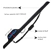 Lixada 63 Inch Fishing Rod Bag Portable Fishing Rod Reel Protective Case, Folding Fishing Pole Holder Cover Rod Tackle Organizer