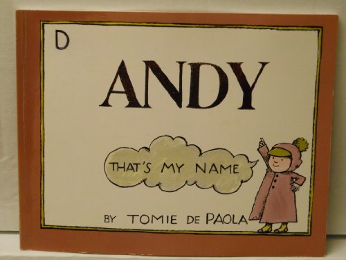 ANDY, THAT'S MY NAME 0671664654 Book Cover