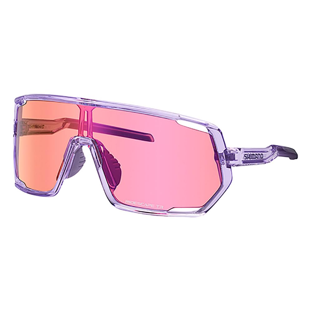 SHIMANO Unisex Technium 2 Brille, Transparent Lilac, One Size