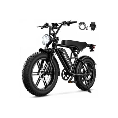Electric Bike for Adults,2000W Peak 20" Fat Tire Ebike 28MPH 65/120 Miles image 3