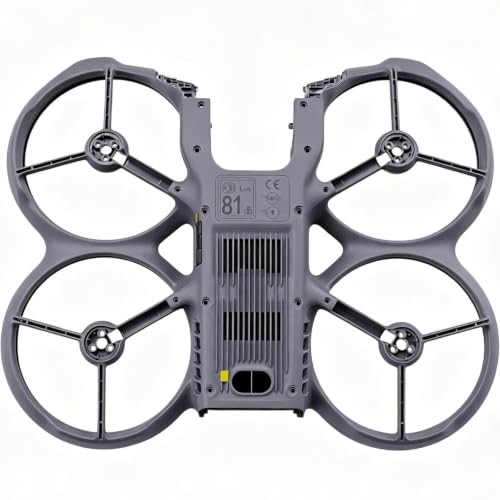 Obudowa drona kompatybilna z DJI Avata 360, zapasowa osłona kadłuba z osłoną śmigła, trwała plastikowa rama do naprawy quadcoptera, górna skorupa