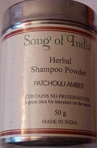 Preisvergleich Produktbild Song of India Shampoo Powder"Patchouli-Amber" 50g
