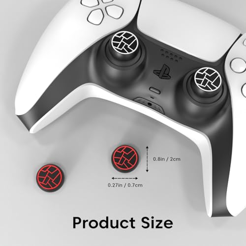 Image of Sounce PS5 Controller Thumb Grip Cap - 4PCS Non-Slip Silicone Joystick Covers | Rocker Button Protective Thumbstick Grips Compatible with PS5, PS4, Xbox Series X /S, Xbox One, Switch Pro & More