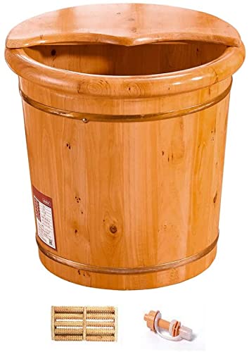 Baignoire de pédicure parfumée en sapin, le bain de pieds idéal pour offrir