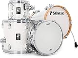 Sonor AQ2 Martini 4-piece Shell Pack with Snare - White Marine Pearl