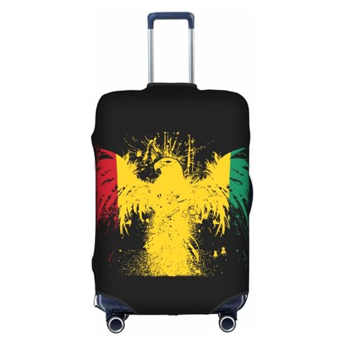 Travel Luggage Cover Guinea Guinean Flag Fashion Washable Baggage Suitcase Protector Fit For Luggage Small