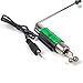QCdeSoulBLV Bite Alarms Led, Carp Fishing Swingers Illuminated Bite Indicator Fishing Alarm Component with Hard Handle 4PCS, Swingers Indicator
