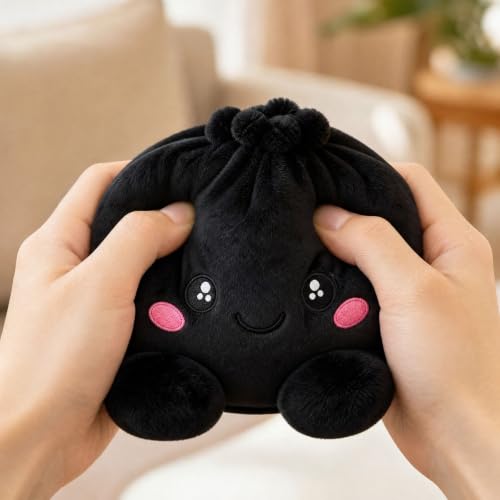 Big Plush Dumpling Fuzzy Cute Squishies with Steamer Basket Party Gifts - image 5