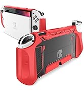 Mumba Dockable Case for OLED 2021, [Blade Series] TPU Grip Protective Cover Accessories Compatibl...