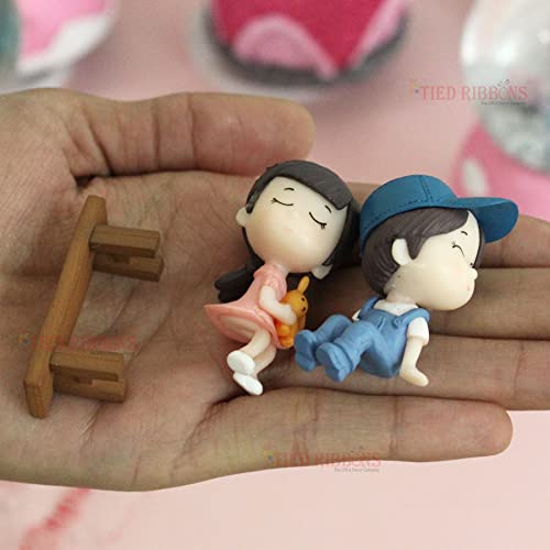 TIED RIBBONS Valentine Gift Decorative Miniature Romantic Love Couple Statue Showpiece Gift for Girlfriend Boyfriend Husband Wife Girls Boys Wedding Anniversary Birthday Valentine Gifts 5 41et3SK44JL