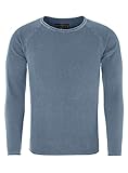 KEY LARGO Herren MST Thomas Pullover, Flintstone Blue (1233), L