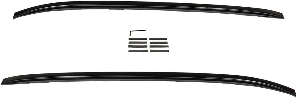 ECCPP Roof Top Cross Bar Side Rails Set Roof Rack Luggage Cargo Carrier Rails Fits For 2019-2020 For Toyota RAV4,Aluminum