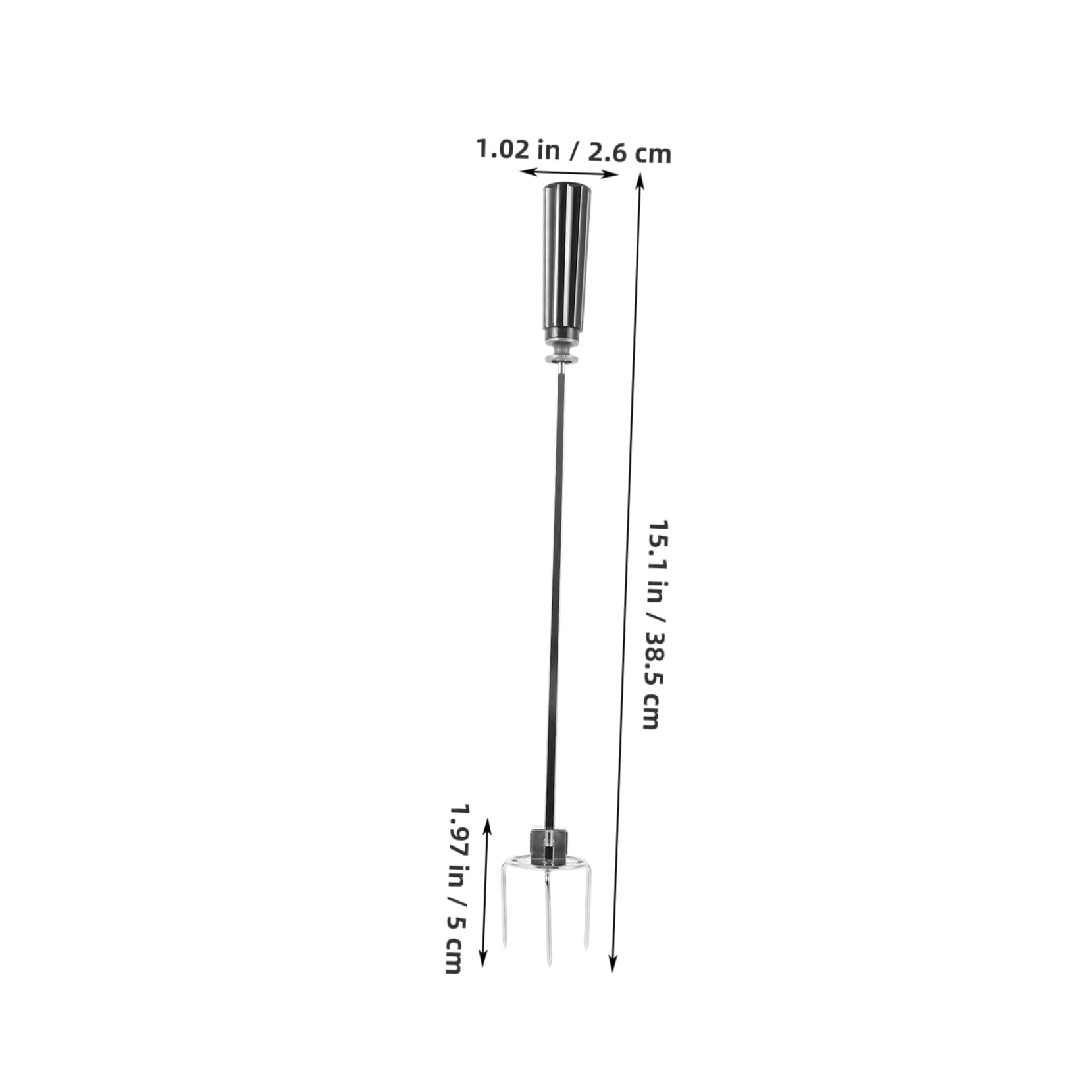 BESPORTBLE 3sets Forche Per Arrosto Inossidabile Utensili Per Grigliare Pollo e Carne Accessori Per Forno e Friggitrice Ad Aria Facili Da Usare e Riporre Design Compatto e Resistente Cucina