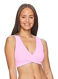 Lamaze Intimates Women's Maternity Overnight Nursing Wide Band Shoulder Straps Bra Beach Blassom Large
