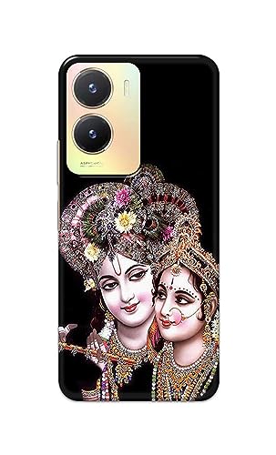 Image of PRINTFIDAA� Printed Hard Back Cover Case for Vivo T2x 5G Back Cover (Radha Krishna) -2808