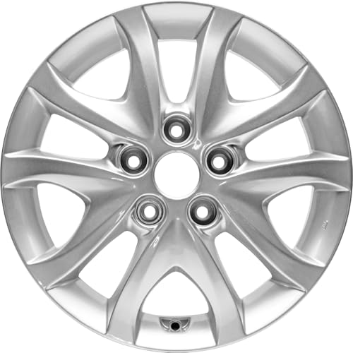 New 16x6" 16 Inch Silver Aluminum Alloy Wheel Rim for Hyundai Elantra 2009 2010 | ALY70777U20N