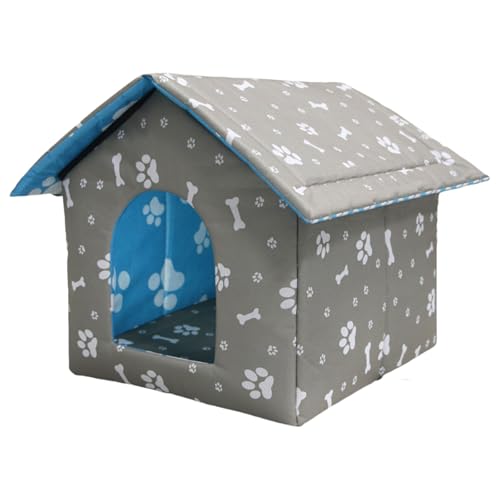 小型犬と猫用の折りたたみ可能なペットシェルターハウス屋外の屋外ペットベッドのための耐候性と簡単なメンテナンス