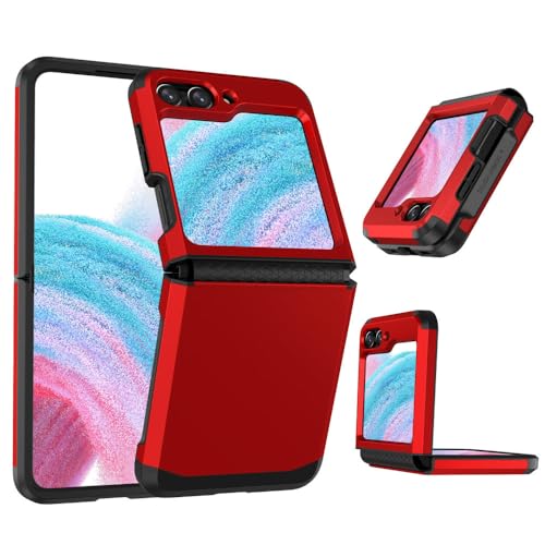 Coque intégrée à charnière d'armure antichoc pour Galaxy Z Flip 5 4 3 ENILSA