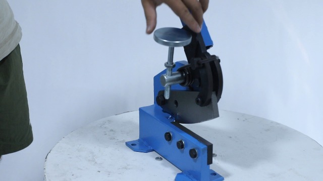 Cesoie a leva manuale Lamiera 125 mm Lame Lame a Leva Cesoie Metallo Con Morsetto Regolabile Piastra Manuale Piatto Piatto Per Taglio Lamiera Acciaio Piatto E Acciaio Rotondo Adatto