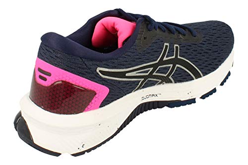 ASICS ASICS GT-1000 9 Womens Running Trainers 1012A651 Sneakers Shoes (UK 3.5 US 5.5 EU 36, Peacoat Black 400)