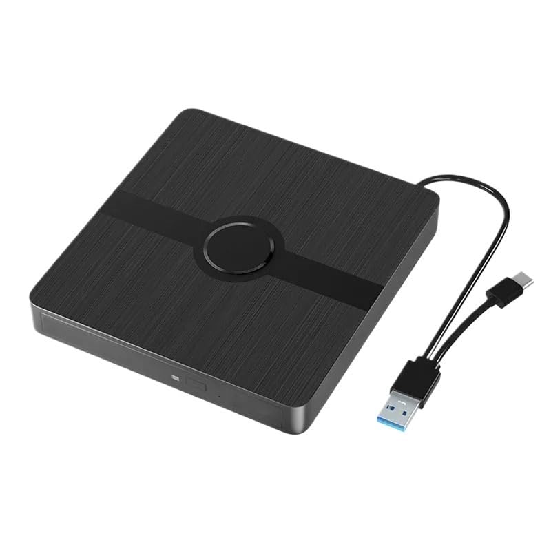 Lecteur DVD Blu-Ray Externe USB 3.0, Lecteur Optique Portable 3D, graveur CD/DVD, for Ordinateur, Windows 11 et Mac