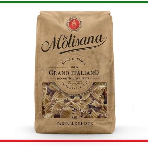 La Molisana Whole Wheat Farfalle N.66, 500g - 1