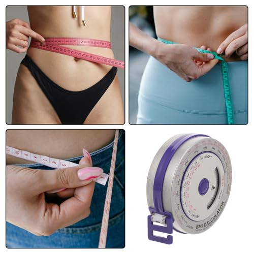 Cinta métrica para cuerpo Angoily 2m aluminio miniatura 3