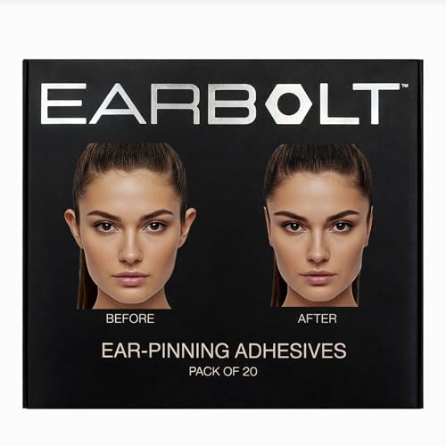EARBOLT - Ear Pinning Adhesives | Cosmetic Ear Correctors Pack of 20