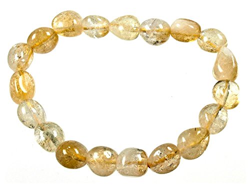 Preisvergleich Produktbild Edelsteinarmband Barock-Armband Citrin A+++TOP-Qualität