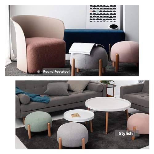 Tabourets ottomans mignons pour décorer une chambre d'enfant