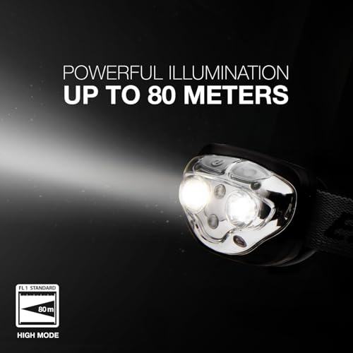Image of Energizer PRO-400 Headlamp Rechargeable, IPX4 Water Resistant Rechargeable Headlamp, Ultra Bright Multiple Light Modes Head Lamp, Camping, Running, Outdoors, Emergency Light, USB Included
