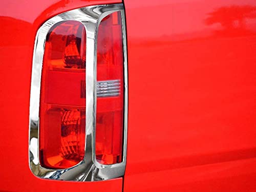 For Chevrolet Chevy Colorado Accessories 2015-2020 Exterior Chrome Rear Tail Light Taillight Lamp Cover Trim 2pcs - Thumbnail 5