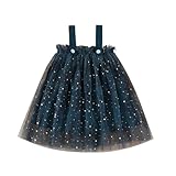 Cette charmante robe à bretelles en tulle est ornée de paillettes scintillantes qui transforme les petites filles en véritables princesses pour chaque apparition festive.