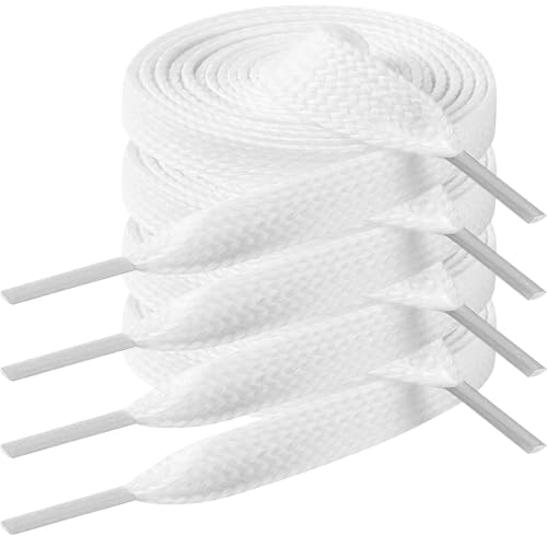 Vicloon 2 Paar 15mm Breite Flach Schnürsenkel, Premium Reißfeste...